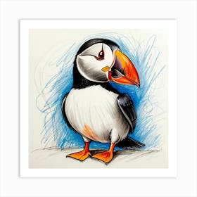 Puffin 12 Art Print