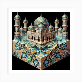 Stunning Mosque Art Print