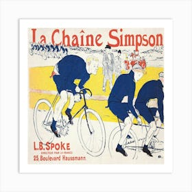 La Chaine Simpson Art Print