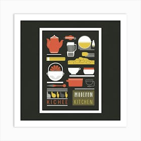 Modern Kitchen 3 Art Print