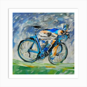 FINISH THE RACE! #00013 Art Print