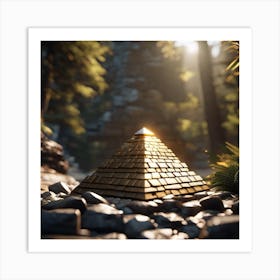 Egyptian Pyramid Art Print