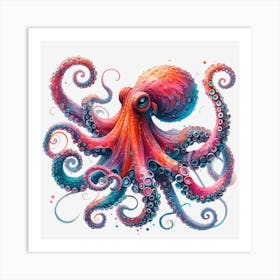 Octopus 1 Art Print