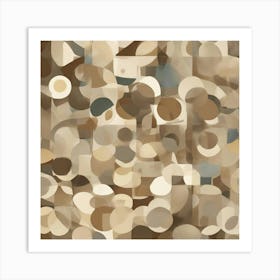 Abstract Circles 7 Art Print