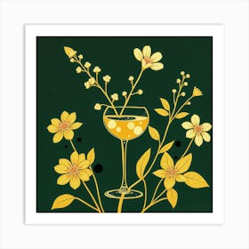 Glass Of Wine Art Print