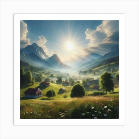 Landscape - Landscape Stock Videos & Royalty-Free Footage Art Print