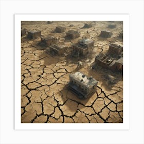 Arid Landscape 17 Art Print