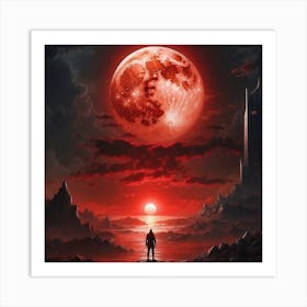 Moon Art Print