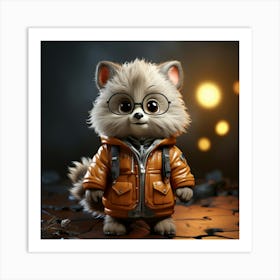 Raccoon 4 Art Print