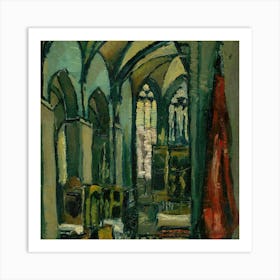 Vintage Eclectic Art 25 Art Print