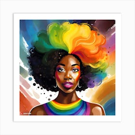 Africana Art Print