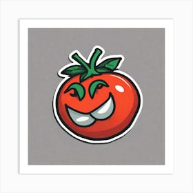 Tomato Sticker 3 Art Print