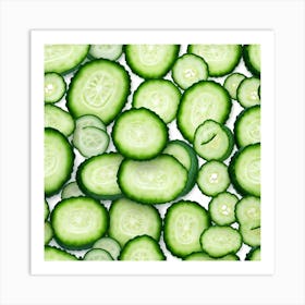 Cucumbers 4 Art Print