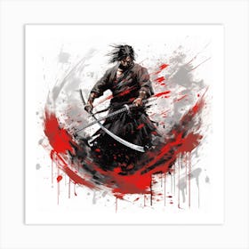 Samurai Warrior 2 Art Print