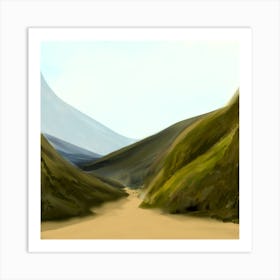 Valley Art Print