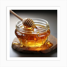 Honey In A Jar Art Print