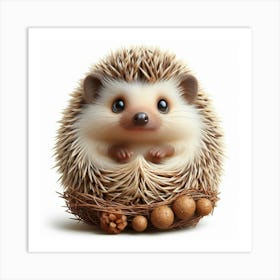 Hedgehog Art Print