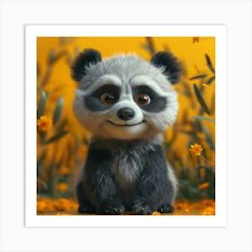 Panda Art Print