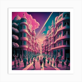 City Of Dreams Art Print