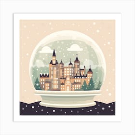 Windsor United Kingdom Snowglobe Art Print