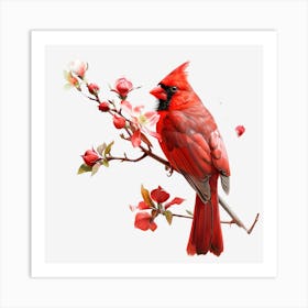 Cardinal 1 Art Print