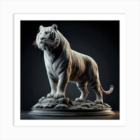 White Tiger 2 Art Print