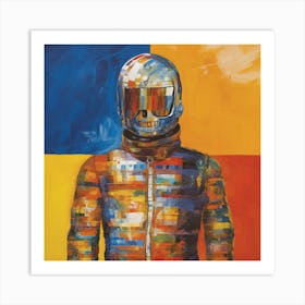 Astronaut Canvas Print Art Print