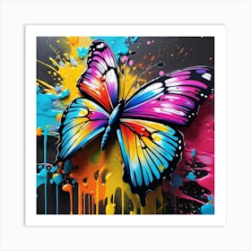 Colorful Butterfly 36 Art Print