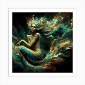 Mermaid 82 Art Print