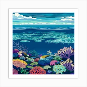 Coral Reef 2 Art Print