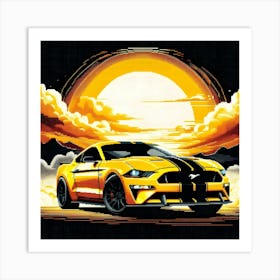 Ford Mustang Art Print