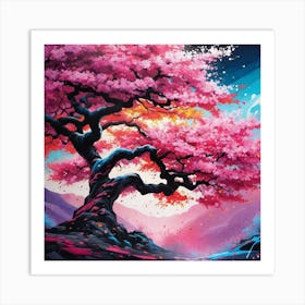 Cherry Blossom Tree 15 Art Print