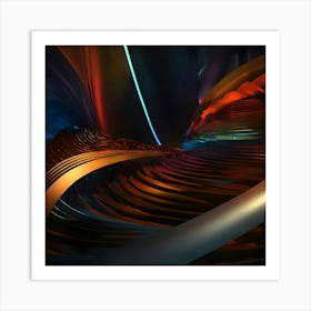 Abstract - Abstract Stock Videos & Royalty-Free Footage Art Print