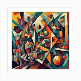 Abstract Painting 1 Art Print