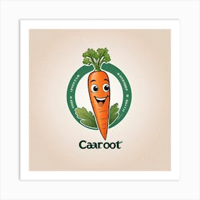 Carrot Logo 14 Art Print