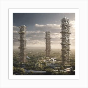 Towers Of The Future Art Print