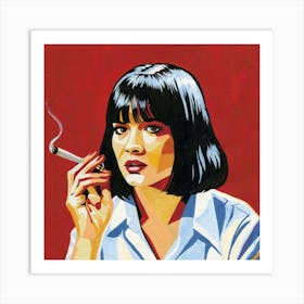 Pulp Fiction Art Print Painting Art Print