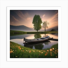 Peaceful Landscapes Photo 2023 11 02t221923 Art Print