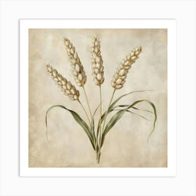 2024 May Poster Wheat Art Print