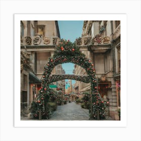 Christmas In Switzerland Art Print