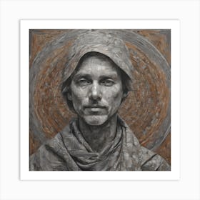 Portrait Of A Man Art Print