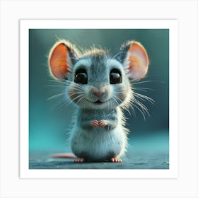 Cute Mouse 19 Art Print