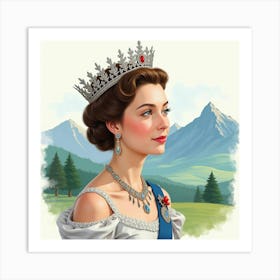 Young Queen 1 Art Print