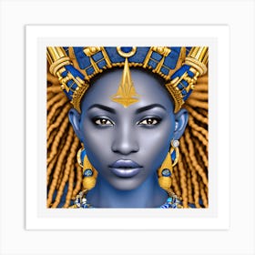 Egyptian Woman Art Print