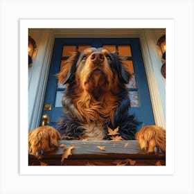 Bernese Mountain Dog Art Print