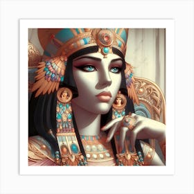 Cleopatra Portrait Artwork 138 Art Print