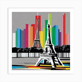 Paris Eiffel Tower 122 Art Print