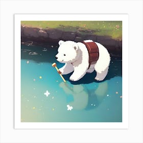 Polar Bear 5 Art Print