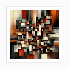 Abstract Painting 52 Art Print