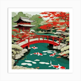 Japanese Garden 2 Art Print